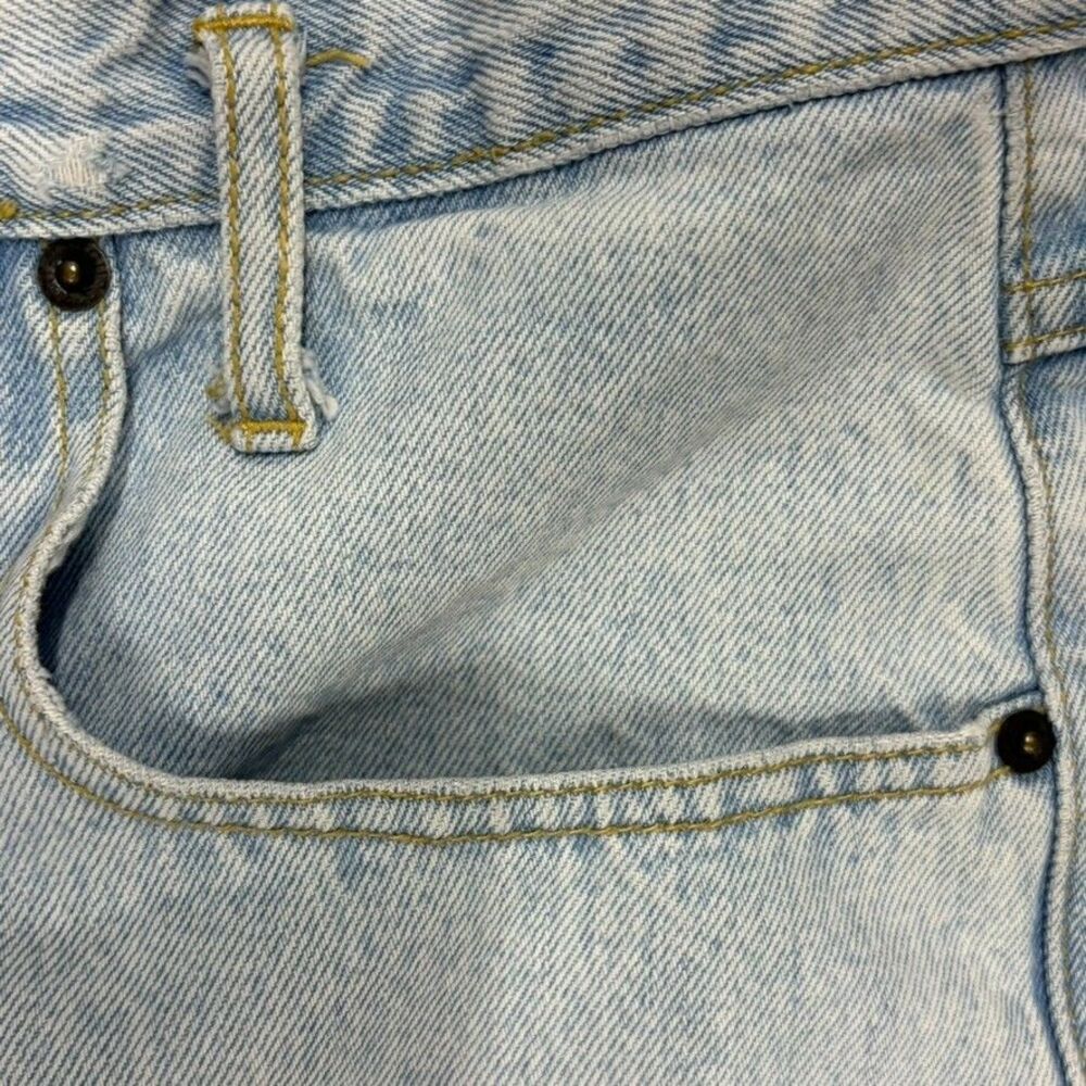 Vintage Guess‎ USA Jeans Size 1 Acid Wash Baggy 90s High Rise Taper Grunge - Picture 11 of 13